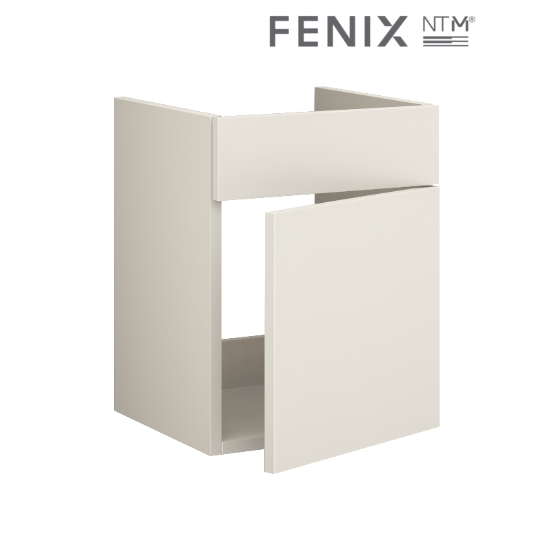 Unterschrank in FENIX NTM nach Maß für Avento 55 cm Waschtisch
