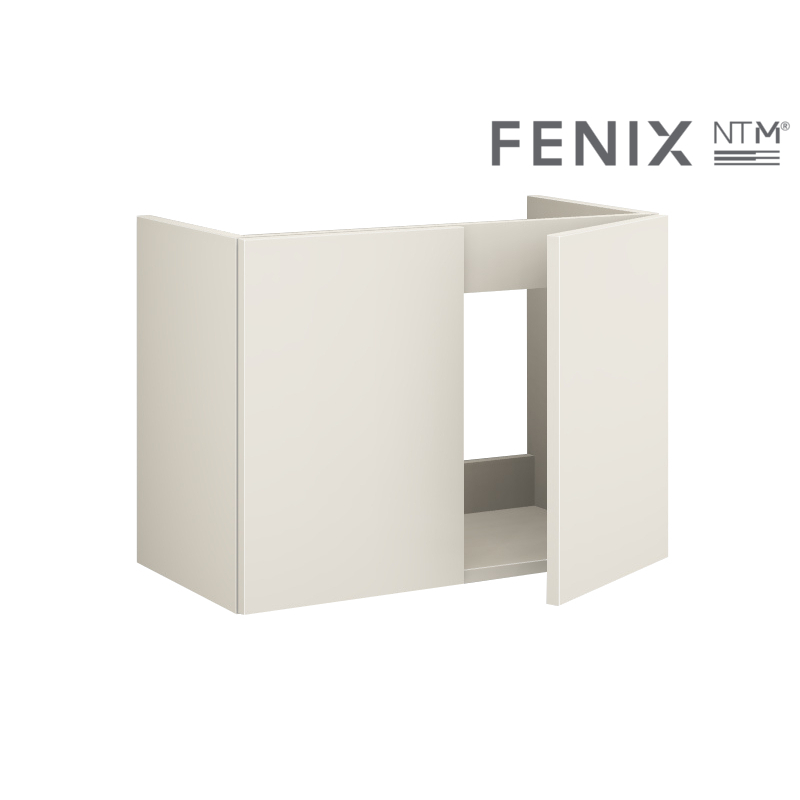 Unterschrank in FENIX NTM nach Maß für New Zero 75 cm Waschtisch
