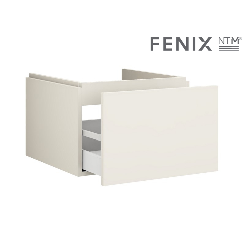 Unterschrank in FENIX NTM nach Maß für ME by Starck 63 cm Möbelwaschtisch Compact