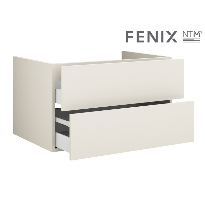 Unterschrank in FENIX NTM nach Maß für ME by Starck 83 cm Möbelwaschtisch Compact