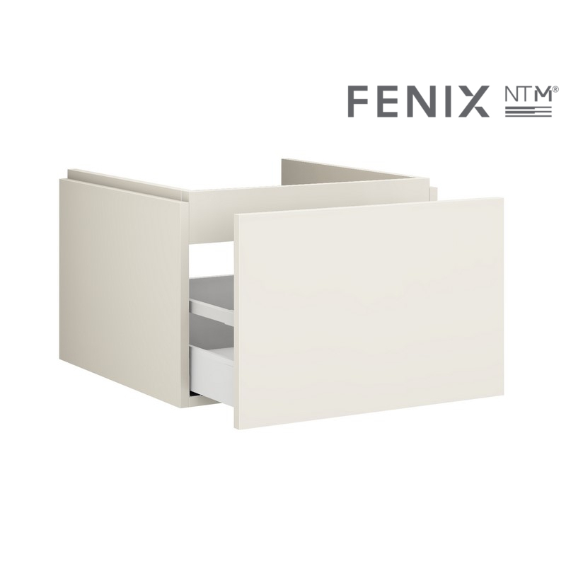 Unterschrank in FENIX NTM nach Ma fr Venticello 60 cm Waschtisch